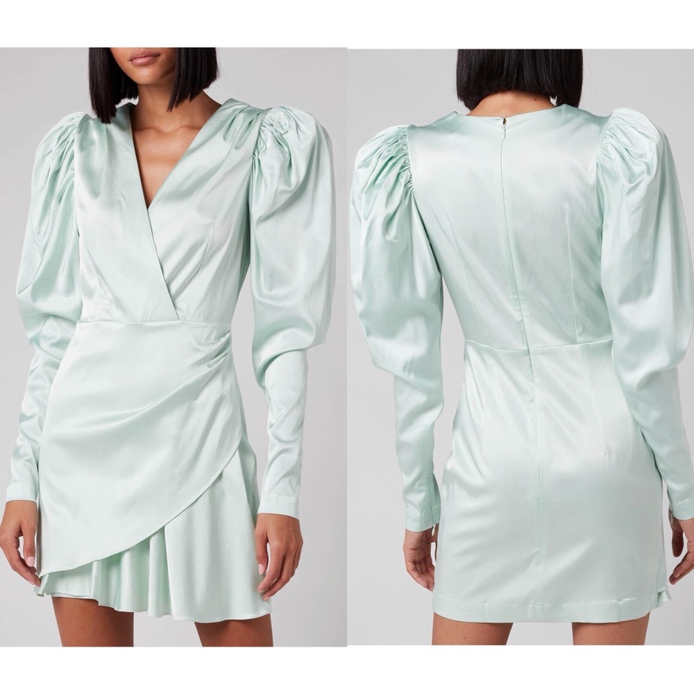 rotate birger Christensen ruffle dress FINAL PRICE NO OFFER CONSIDERED